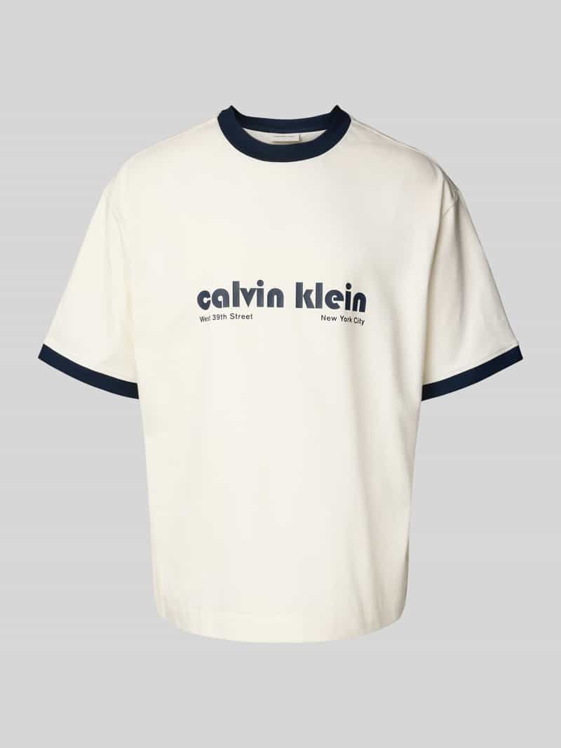 Calvin Klein Jeans T-shirt met labelprint