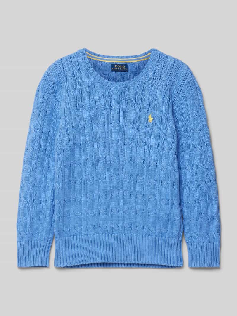 Polo Ralph Lauren Kids Gebreide pullover met logostitching