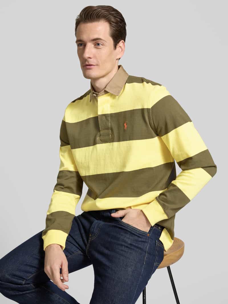 Polo Ralph Lauren Sweatshirt met logostitching model 'RUGBY'