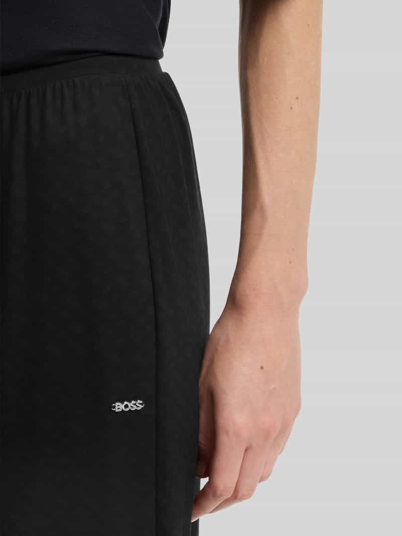 Boss Relaxed fit pyjamabroek van lyocellmix