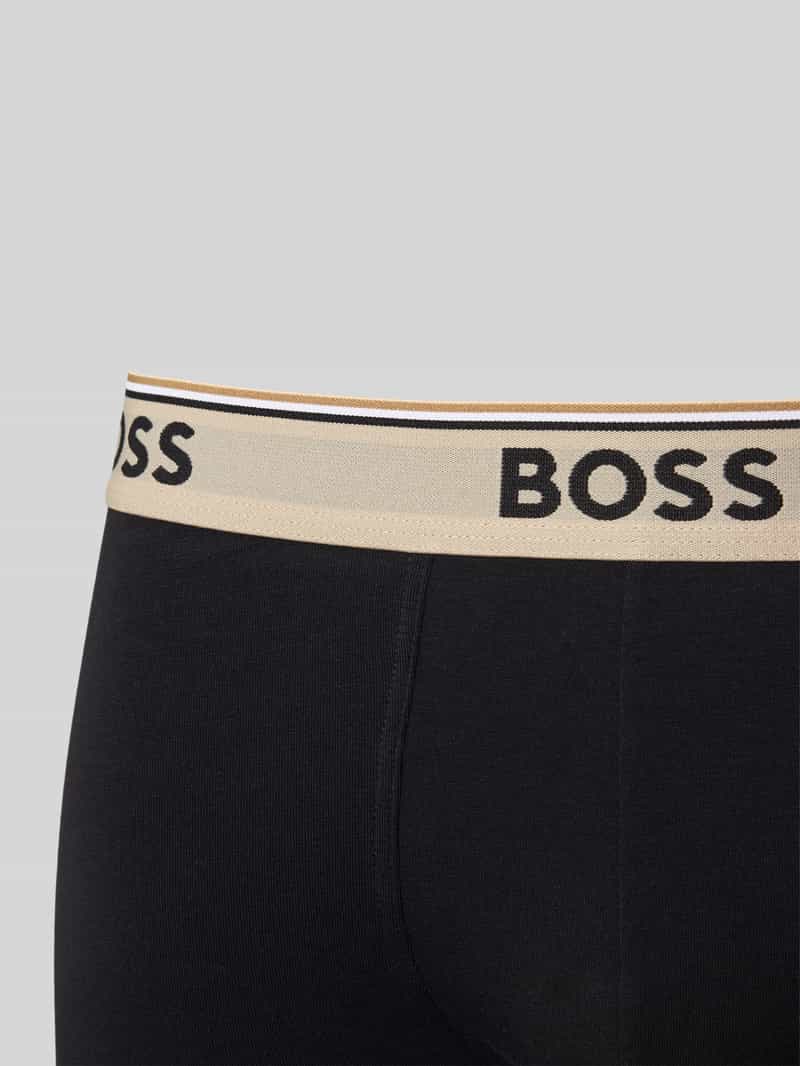 Boss Slim fit boxershort van katoenmix in een set van 3 stuks