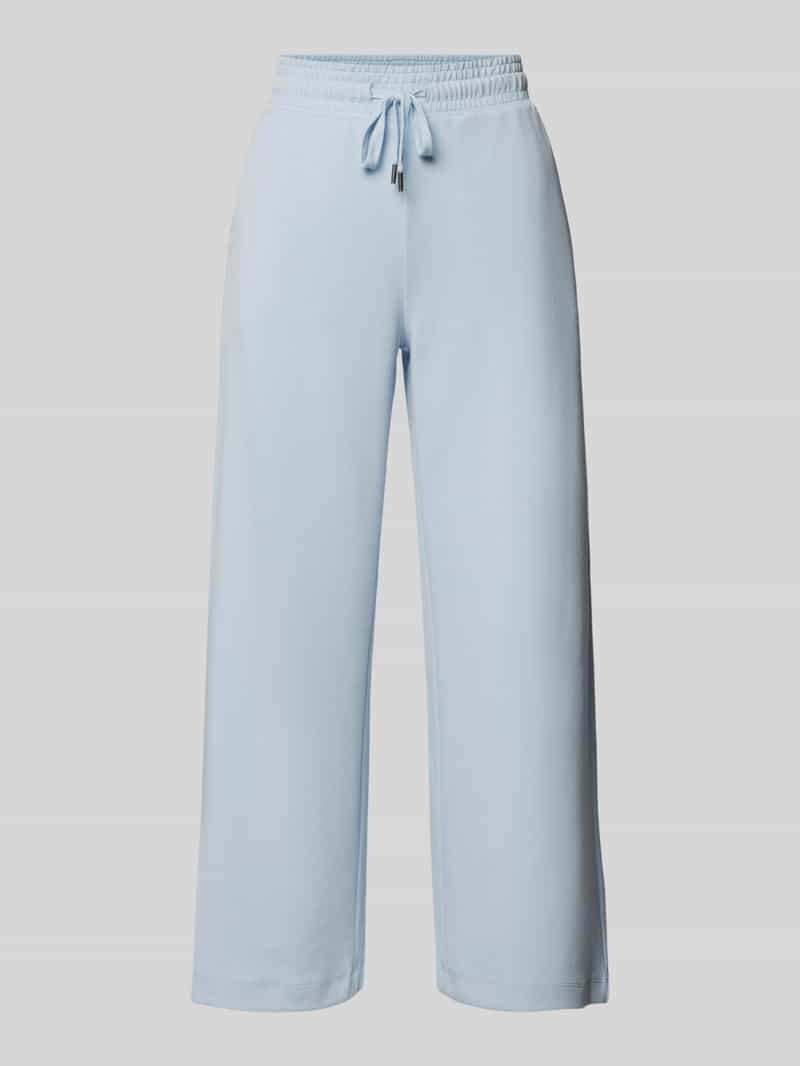 Soyaconcept Wide leg sweatpants met tunnelkoord