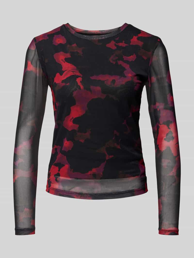 b.Young Shirt met lange mouwen en ronde hals model 'Paloma'