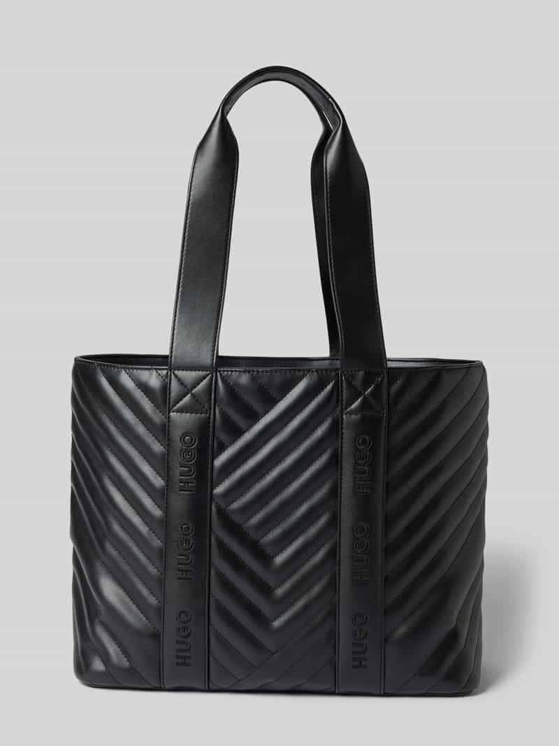 HUGO Shopper van kunstleer, model 'BECKY QL_TOTE SM'