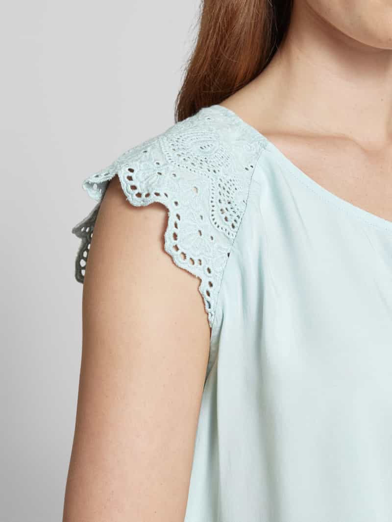 QS Blouseshirt met strikdetail