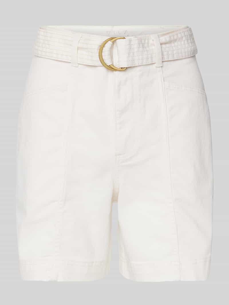 Vila High waist korte broek met riem model 'OLA'