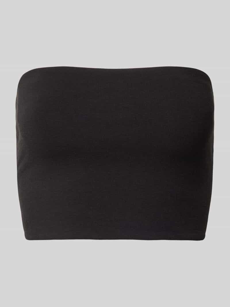 ORGANIC BASICS Korte bandeau-top met elastische band