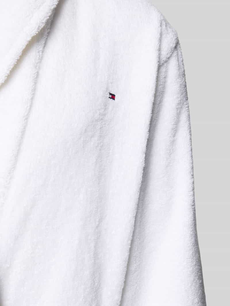 Tommy Hilfiger Regular fit badjas van puur katoen