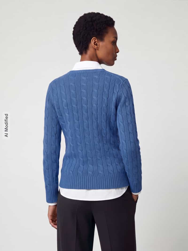 Polo Ralph Lauren Regular fit pullover van mix van wol en kasjmier 'JULIANNA'
