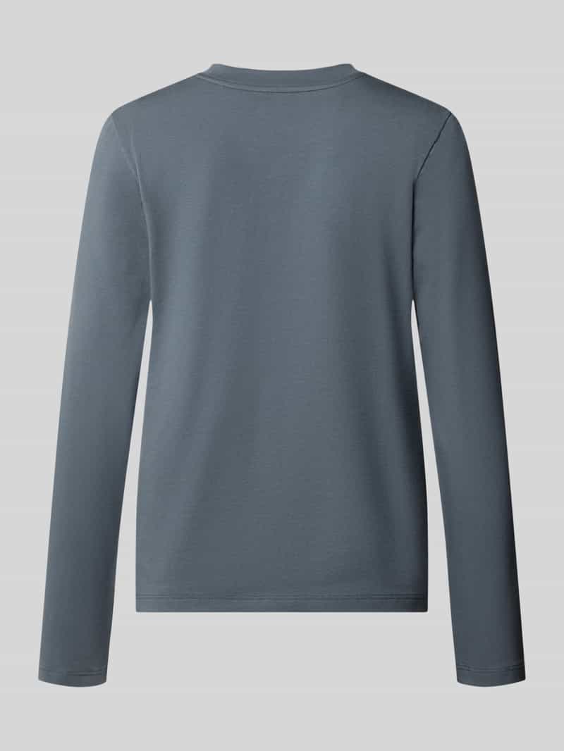 Schiesser Pyjamabovendeel met statement-stitching en ronde hals