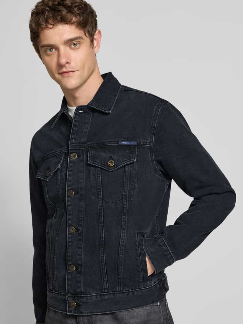 Pepe Jeans Regular fit jeansjack van puur katoen