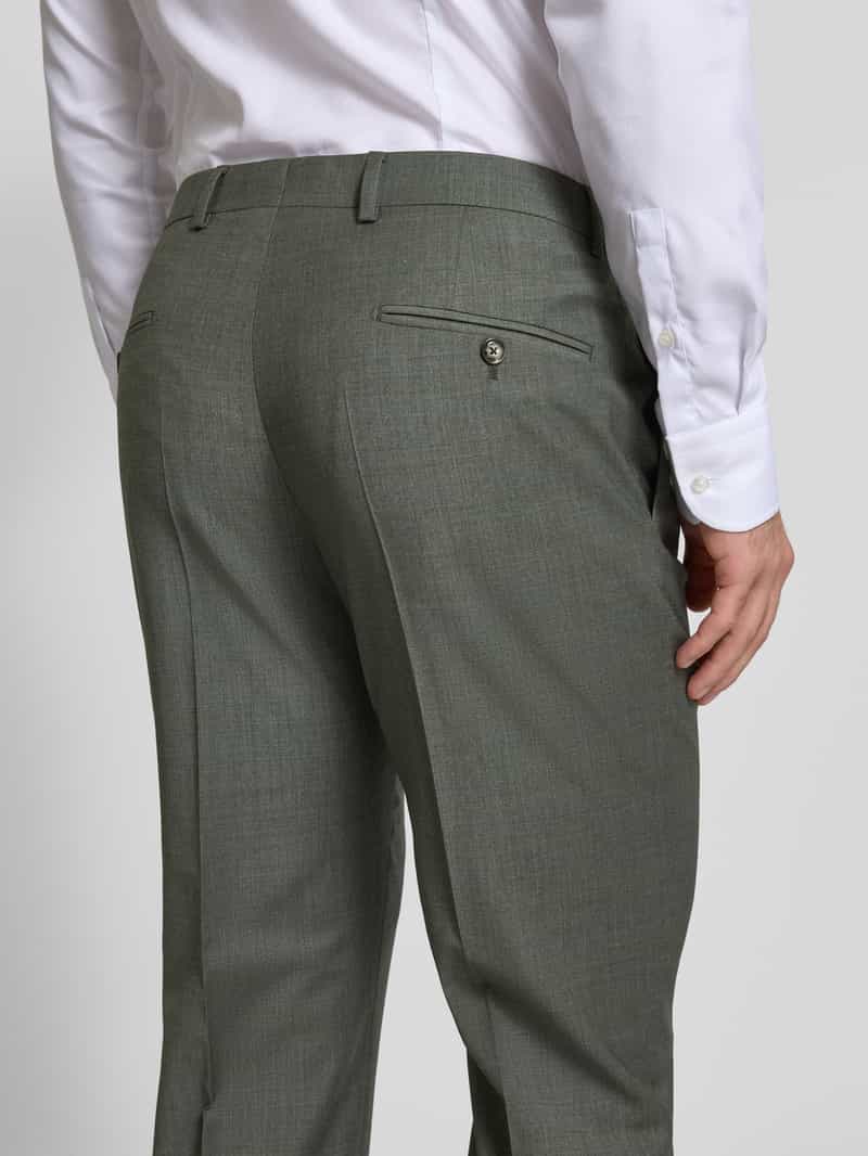 JOOP! Collection Modern fit pantalon met wol model 'Brad'