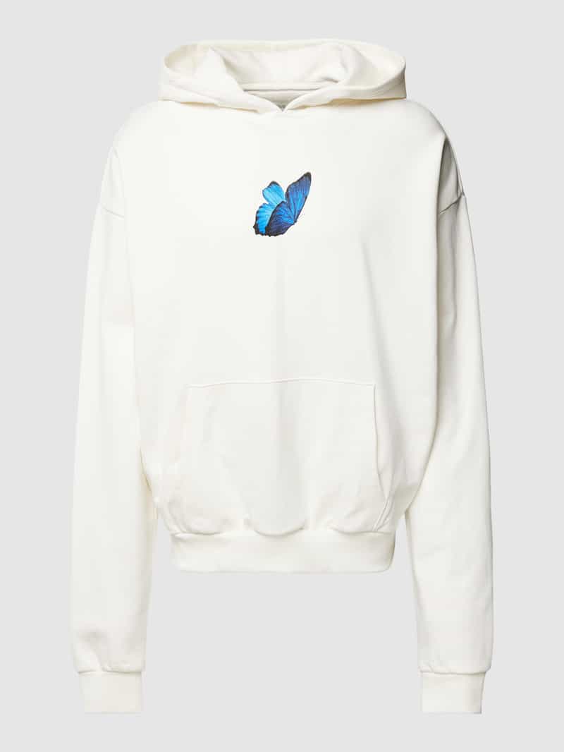 mister tee Hoodie met motiefprint model 'LE PAPILLON'