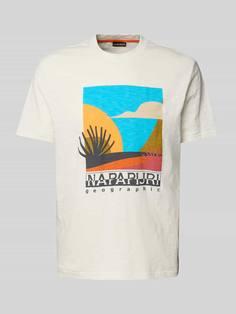 Napapijri Shirt met korte mouwen S-ARBIA SS Met een ronde hals