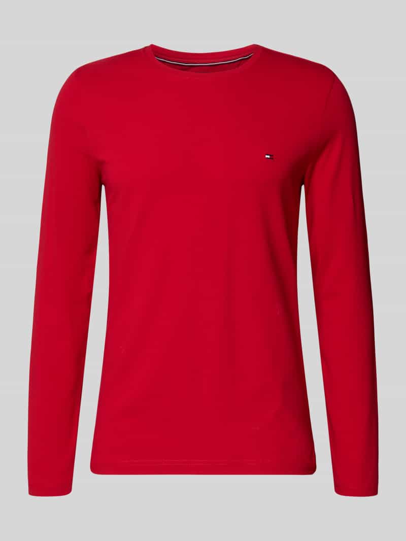 Tommy Hilfiger Shirt met lange mouwen STRETCH SLIM FIT LONG SLEEVE