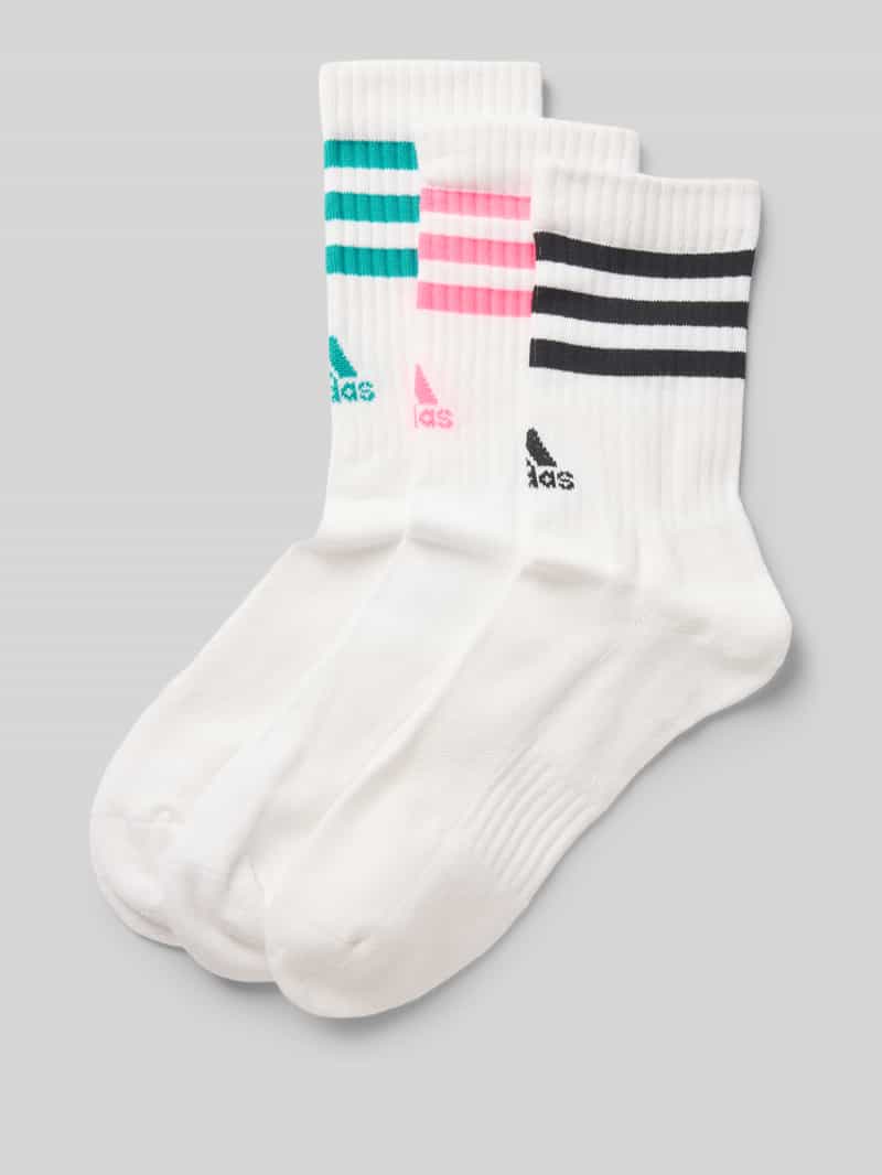 adidas Sportswear Sokken met labeldetail in een set van 3 paar