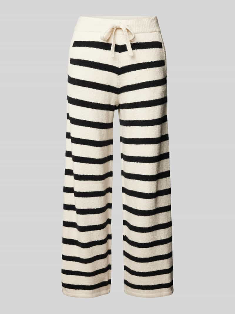 Jake*s Casual Wide leg broek met elastische band