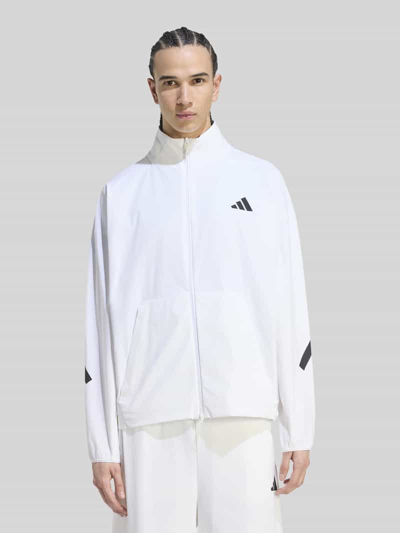 adidas Sportswear Regular fit sweatjack met logoprint