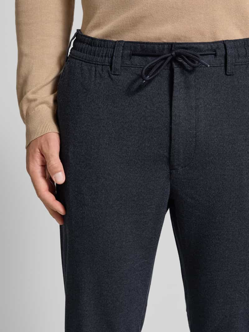 MCNEAL Straight fit stoffen broek met viscose