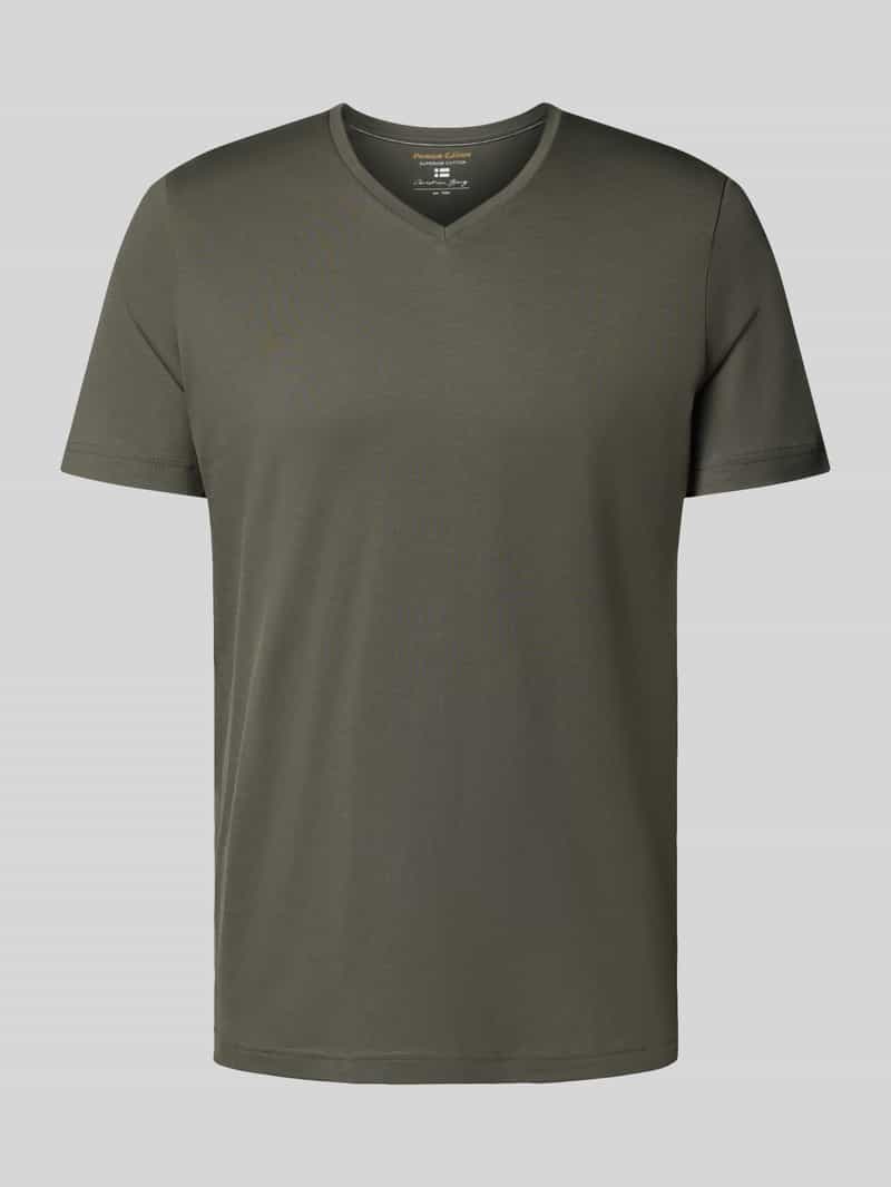 Christian Berg Men T-shirt met V-hals