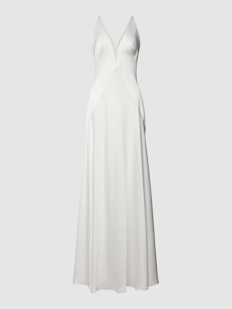 Bruidsjurk met V-hals Mascara