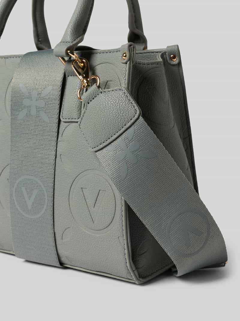 VALENTINO BAGS Handtas met structuurmotief met label model 'SAMBA'