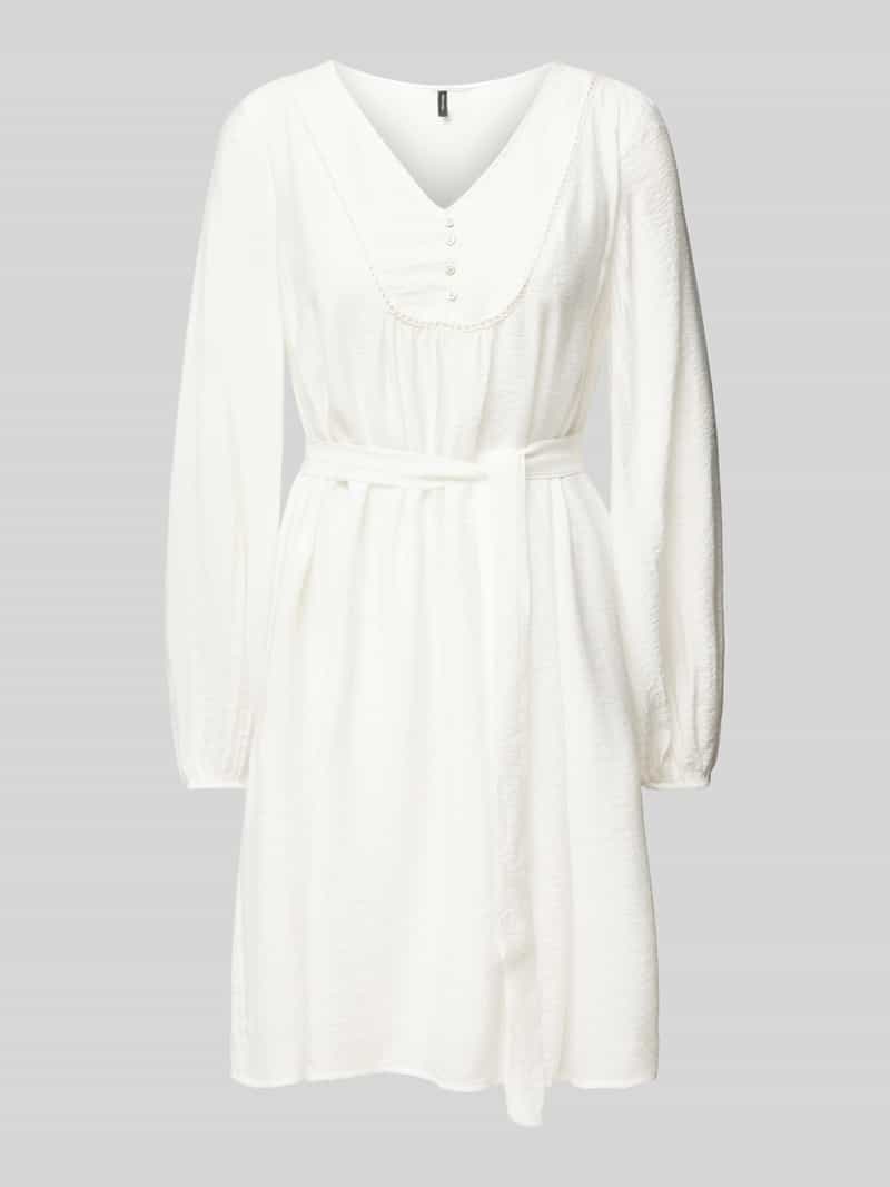 Vero Moda Mini-jurk met strikceintuur model 'MIRA'