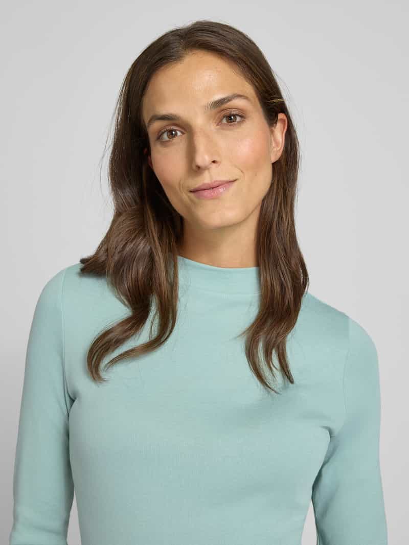 Christian Berg Woman Shirt met lange mouwen en opstaande kraag