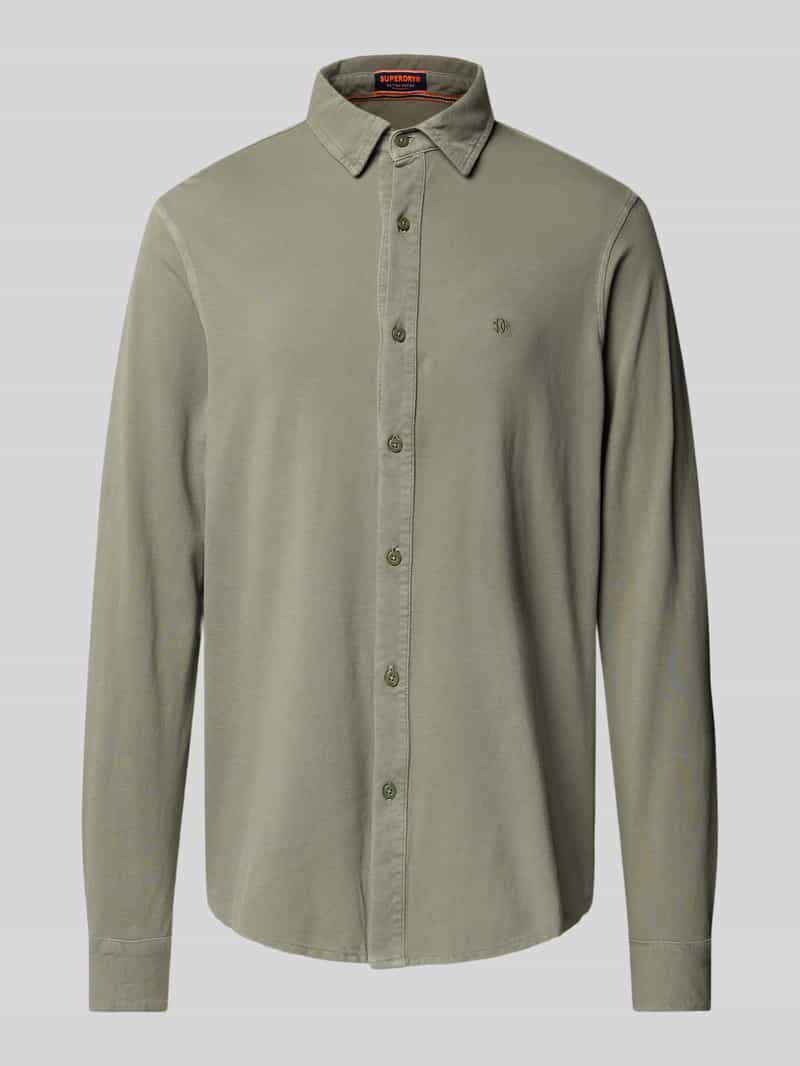 Superdry Vrijetijdsoverhemd met labelstitching