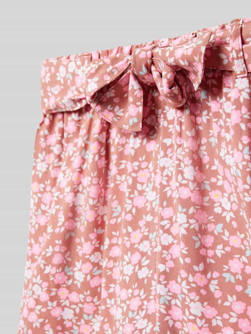 s.Oliver RED LABEL Culotte met bloemenmotief