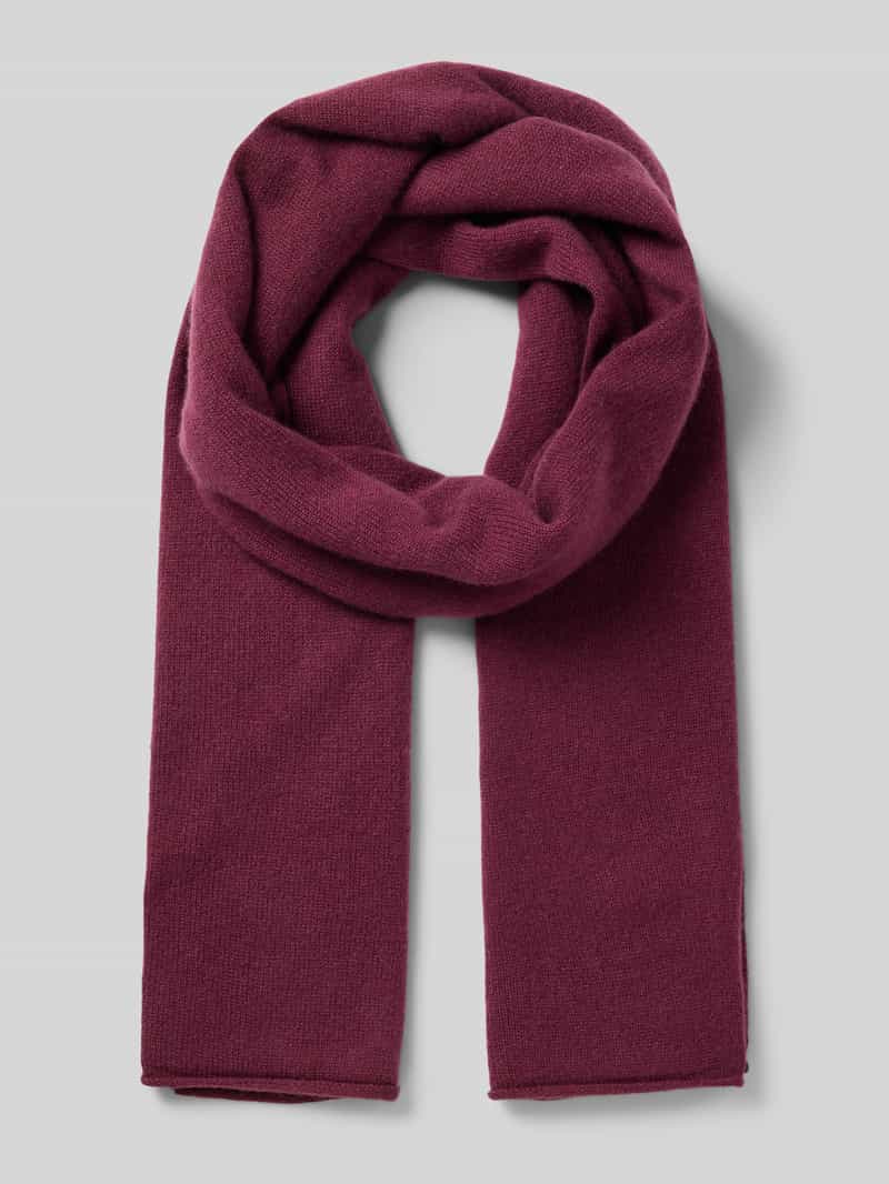 Christian Berg Woman Kasjmiersjaal in gebreide look