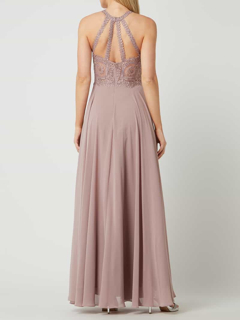 Midi-jurk met siergarnering Mascara