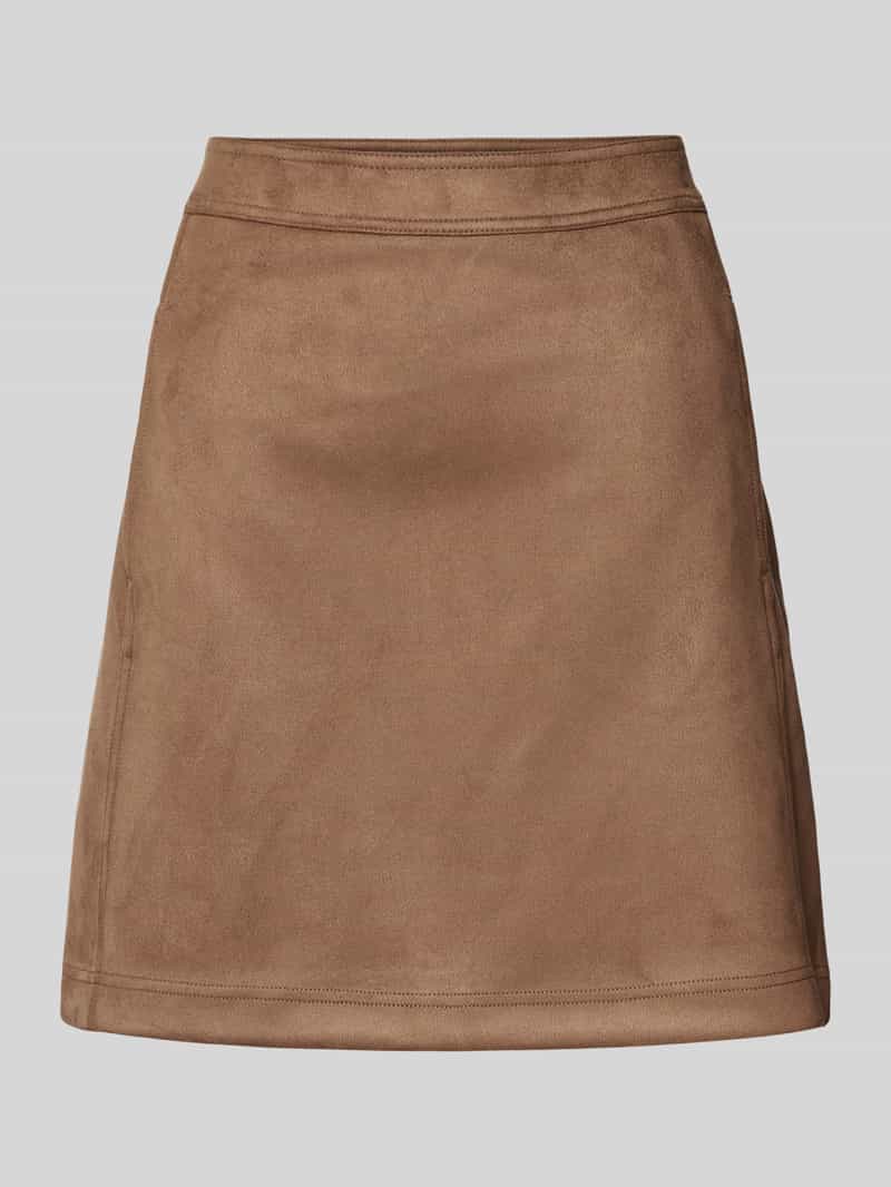 Opus Minirok in leerlook model 'Relvina cozy'