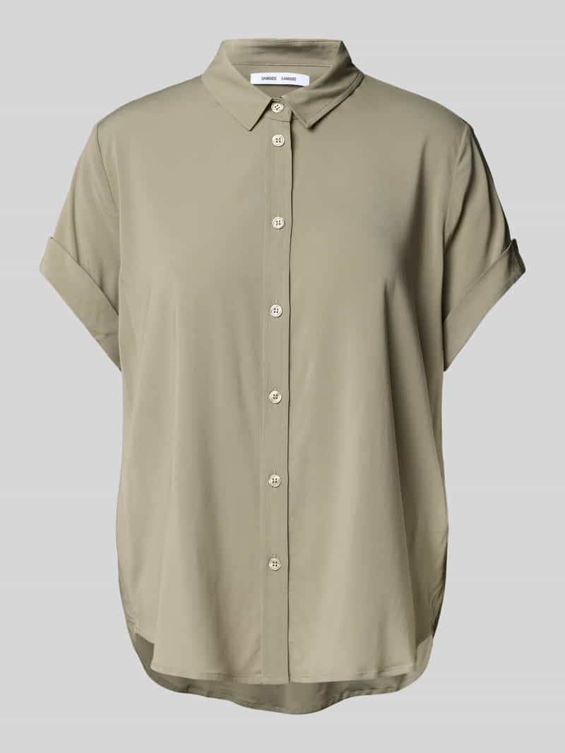 Samsøe Regular fit overhemdblouse met 1 2-mouwen model 'MAJAN'