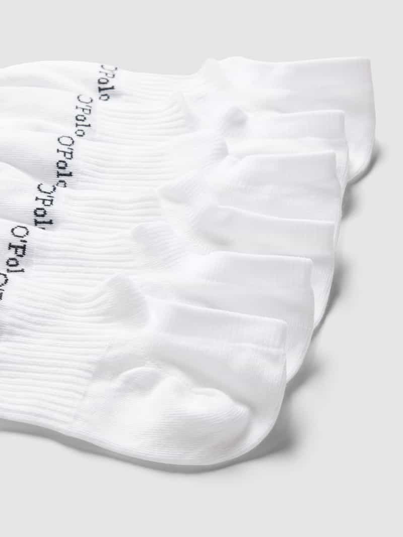 Marc O'Polo Sneakers in zwart met labeldetail model 'SASCHA'