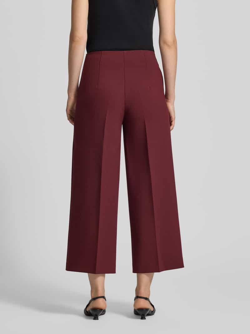 MORE & MORE Stoffen broek met persplooi en steekzakken