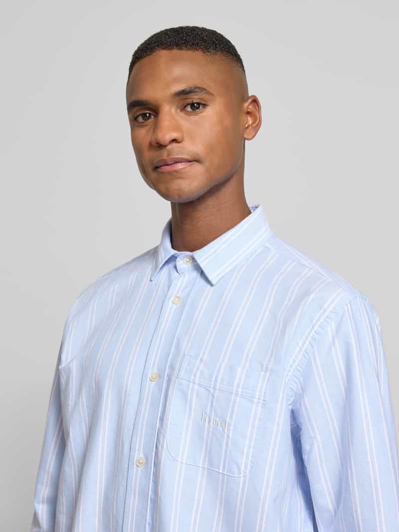 Forét Regular fit vrijetijdsoverhemd met kentkraag model 'JUNO'