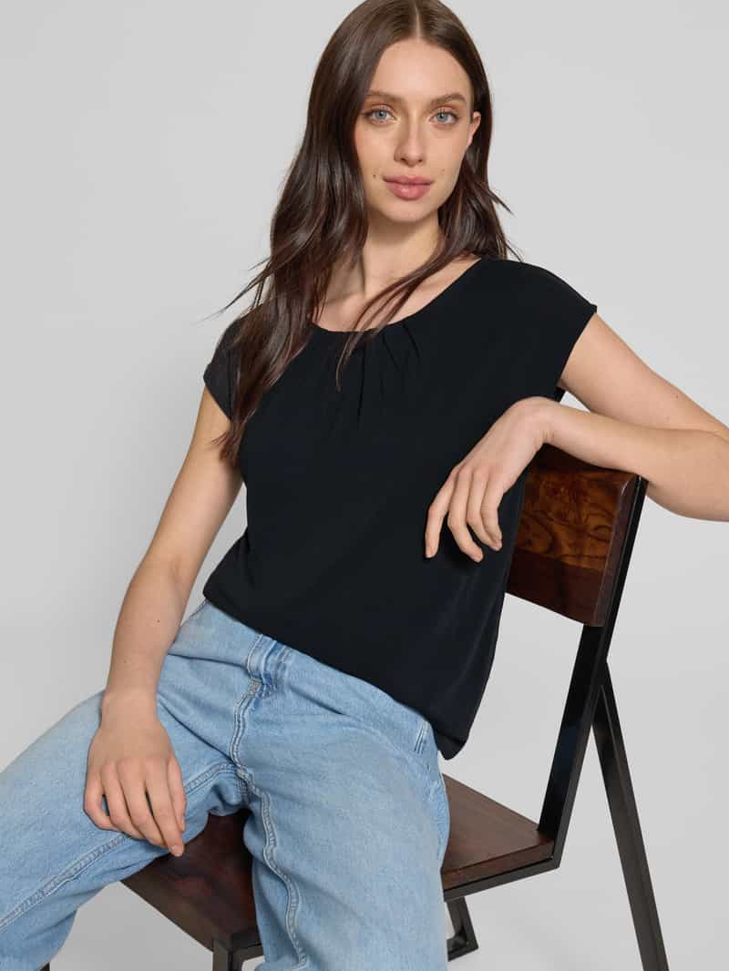 b.Young T-shirt met ronde hals model 'Trollo'