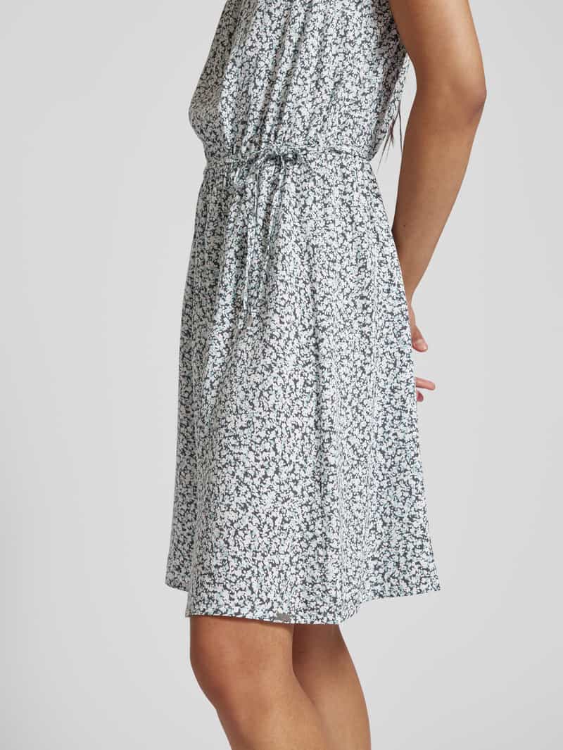 QS Knielange jurk met all-over print