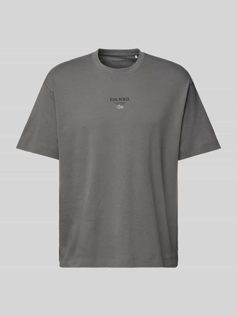 jack & jones Relaxed fit T-shirt met ronde hals model 'EURBAN'