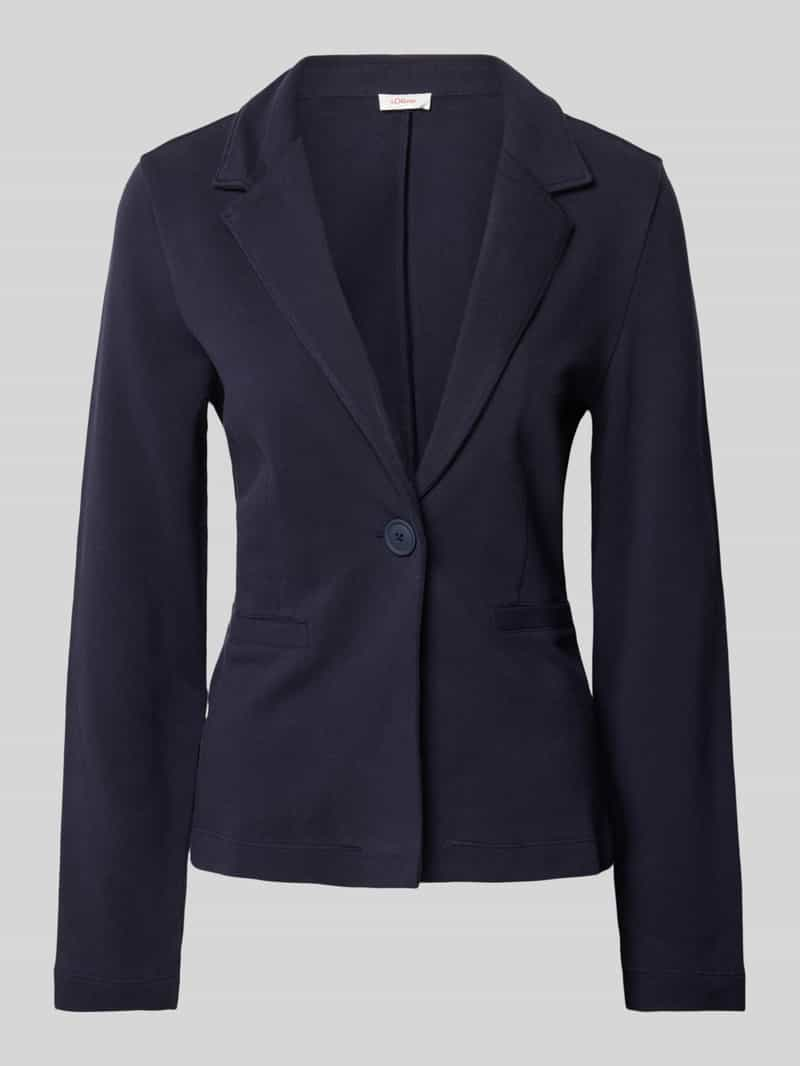 s.Oliver RED LABEL Slim fit blazer in effen design