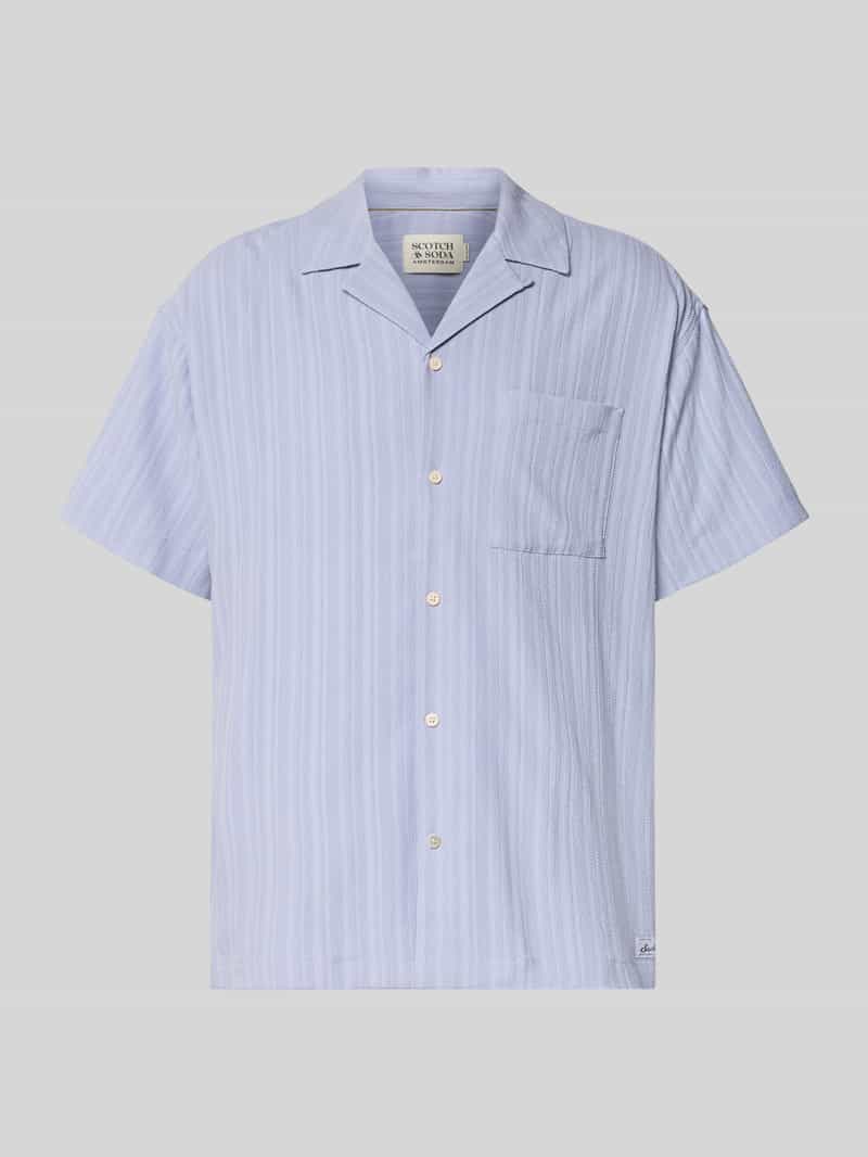 Scotch & Soda Vrijetijdsoverhemd met reverskraag