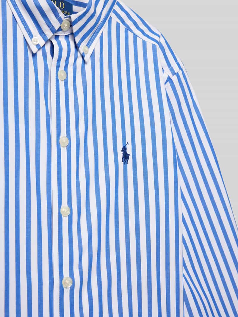 Polo Ralph Lauren Teens Overhemd van puur katoen