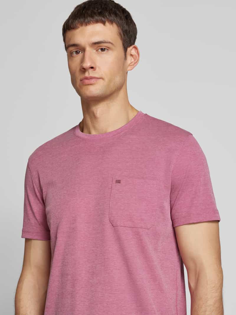 Christian Berg Men T-shirt met borstzak