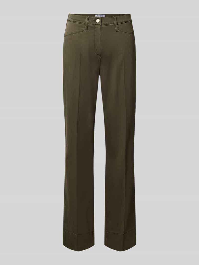 Raphaela By Brax Super slim fit smalle broek van mix van katoen en lyocell model 'LORELLA'