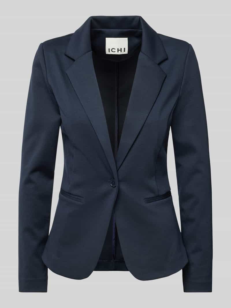 Slim fit blazer met paspelzakken, model 'KATE'