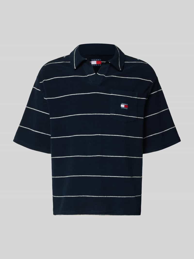 regular fit poloshirt van katoenmix