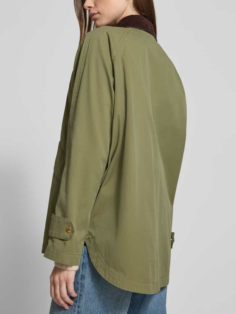 Marc O'Polo Relaxed fit barn jacket van hoogwaardig canvas