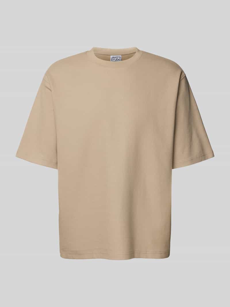JAKE*S STUDIO MEN Relaxed fit T-shirt met ronde hals