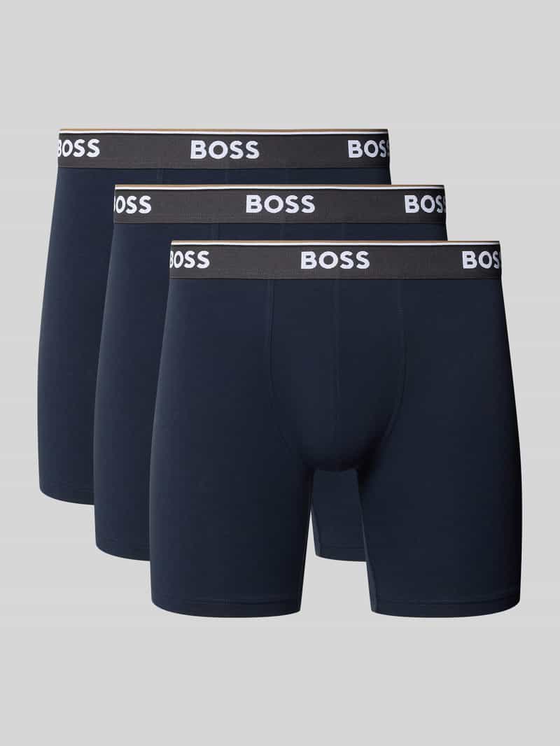 Broek & boxershort uit katoenmix in set van 3 model 'Power'